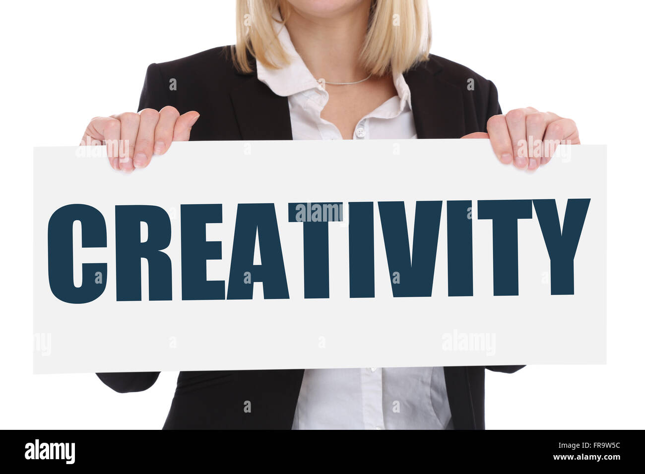 La créativité de la pensée créative imagination imaginer le succès du concept d'entreprise réussie des idées d'inspiration Banque D'Images