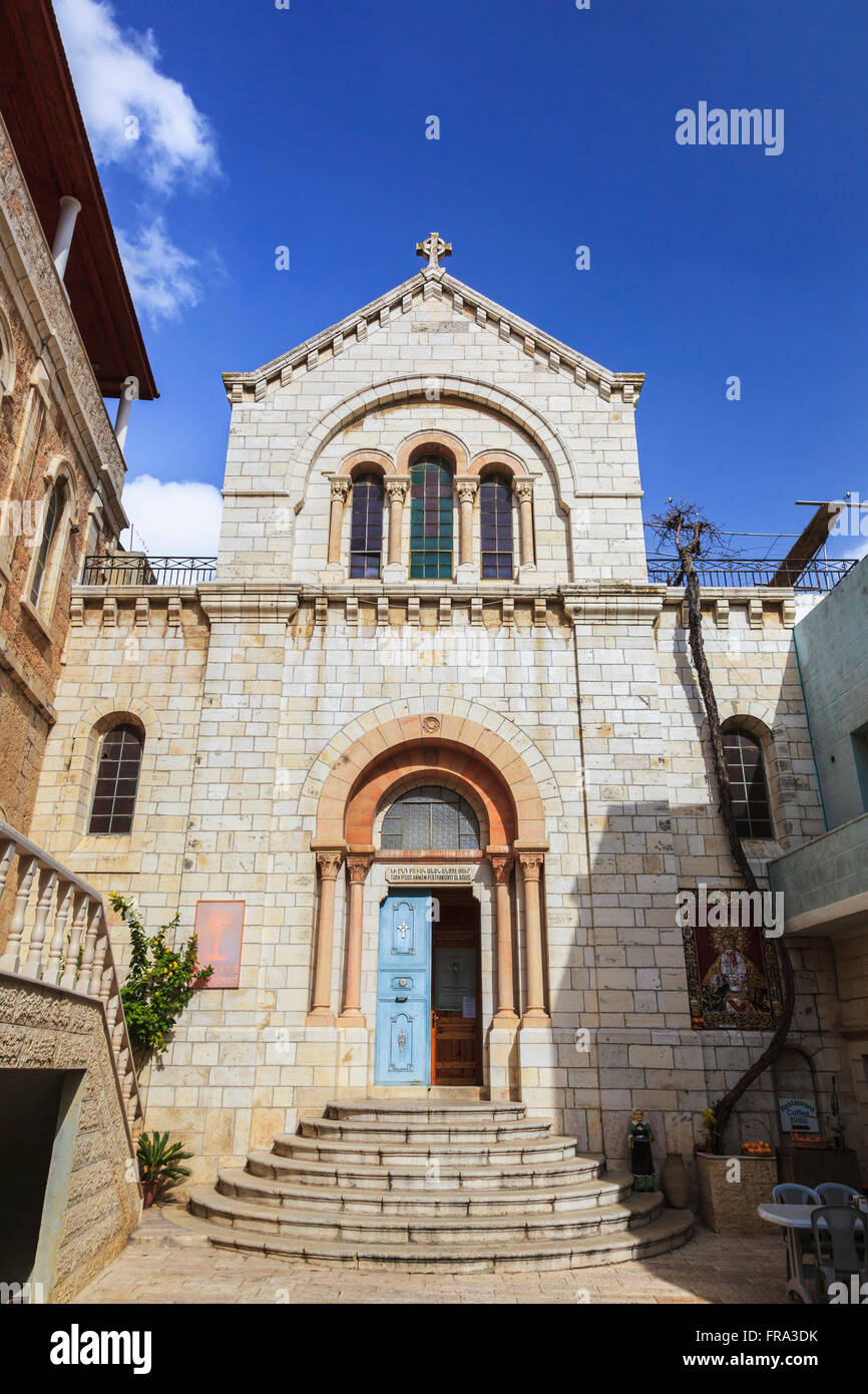 Eglise Arménienne Catholique ; Jérusalem, Israël Banque D'Images