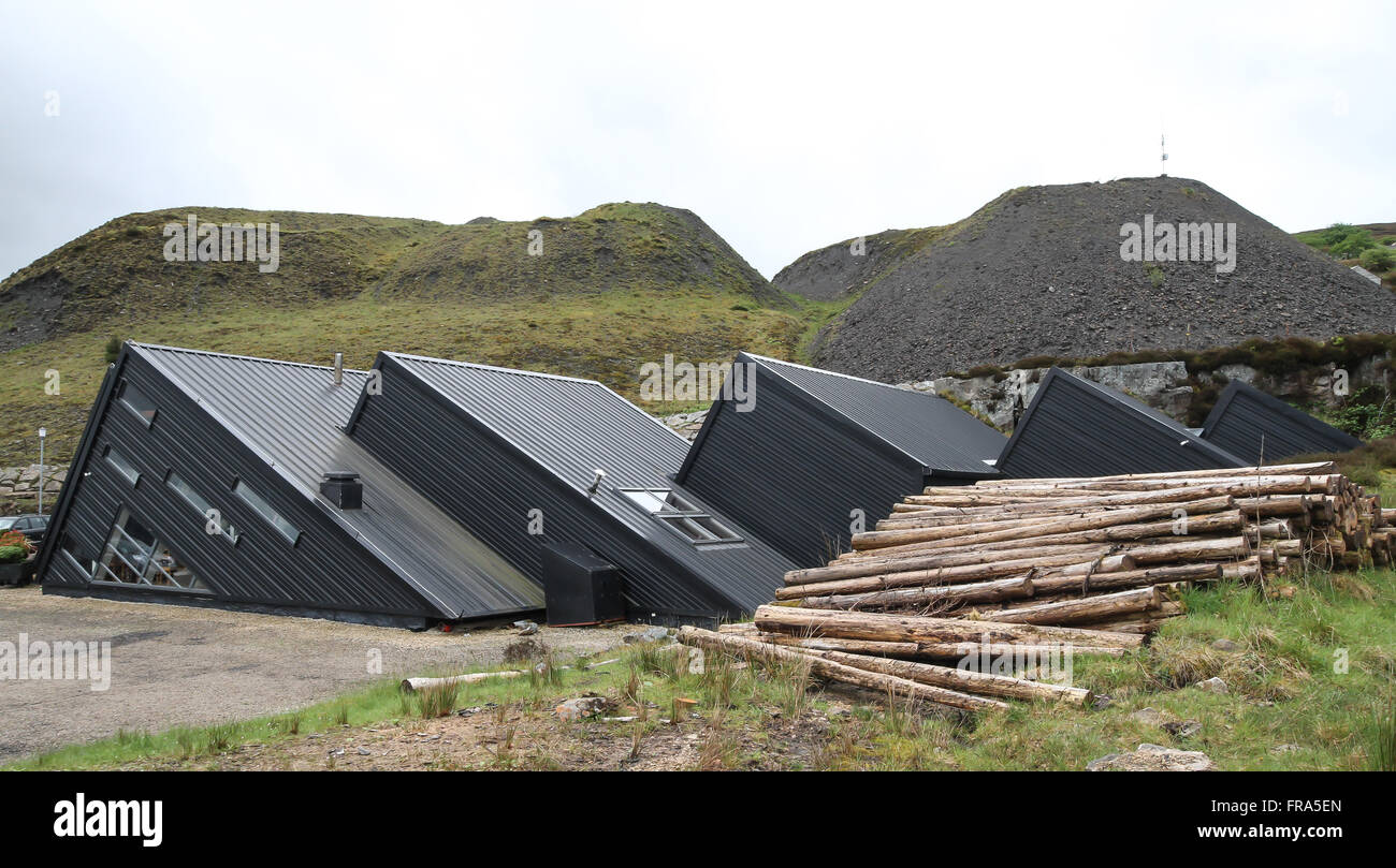 La Mine d'Arigna et centre d'accueil près de Carrick-on-Shannon, comté de Roscommon Irlande Banque D'Images