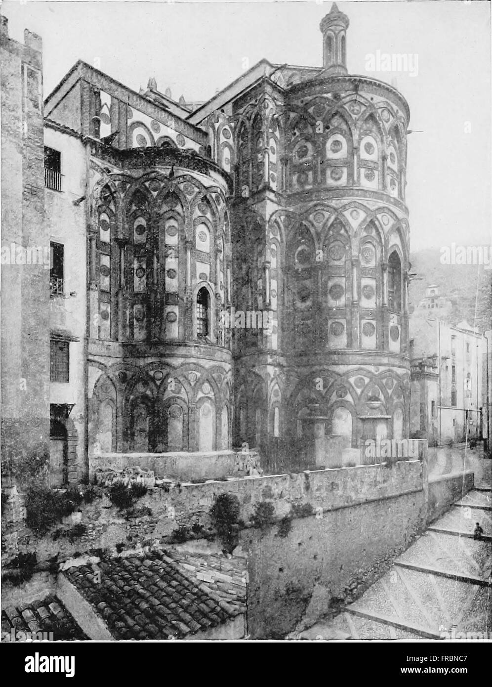 La Sicile médiévale, aspects de la vie et de l'art au moyen âge (1910) Banque D'Images