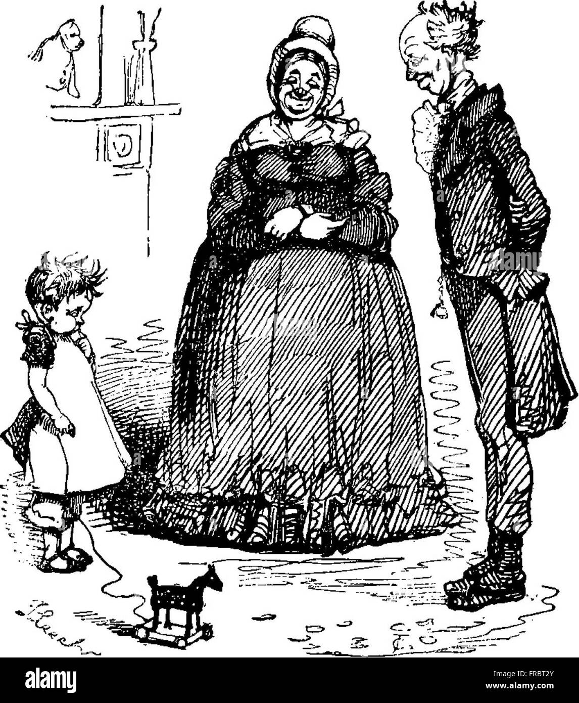 La bande dessinée de la grammaire anglaise (ressource électronique)- un nouveau et facétieux introduction à la langue anglaise (1852) Banque D'Images