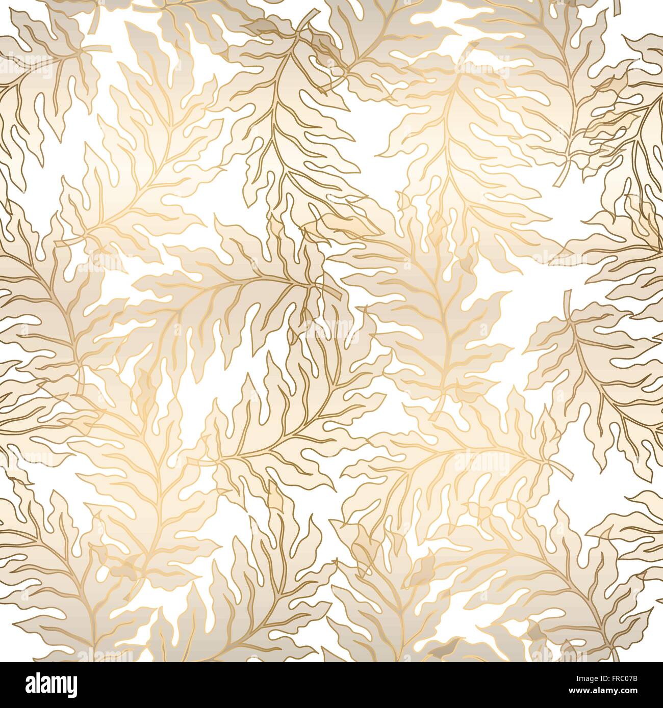 Abstract vintage damassé seamless pattern Illustration de Vecteur