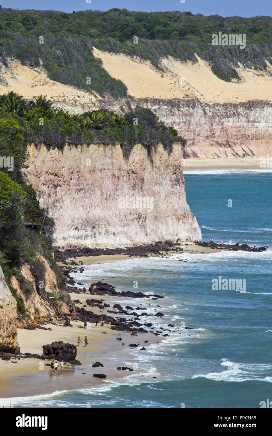 Beach et Dolphin Bay, également connu sous le nom de Corral Beach dans l'arrière-plan Banque D'Images