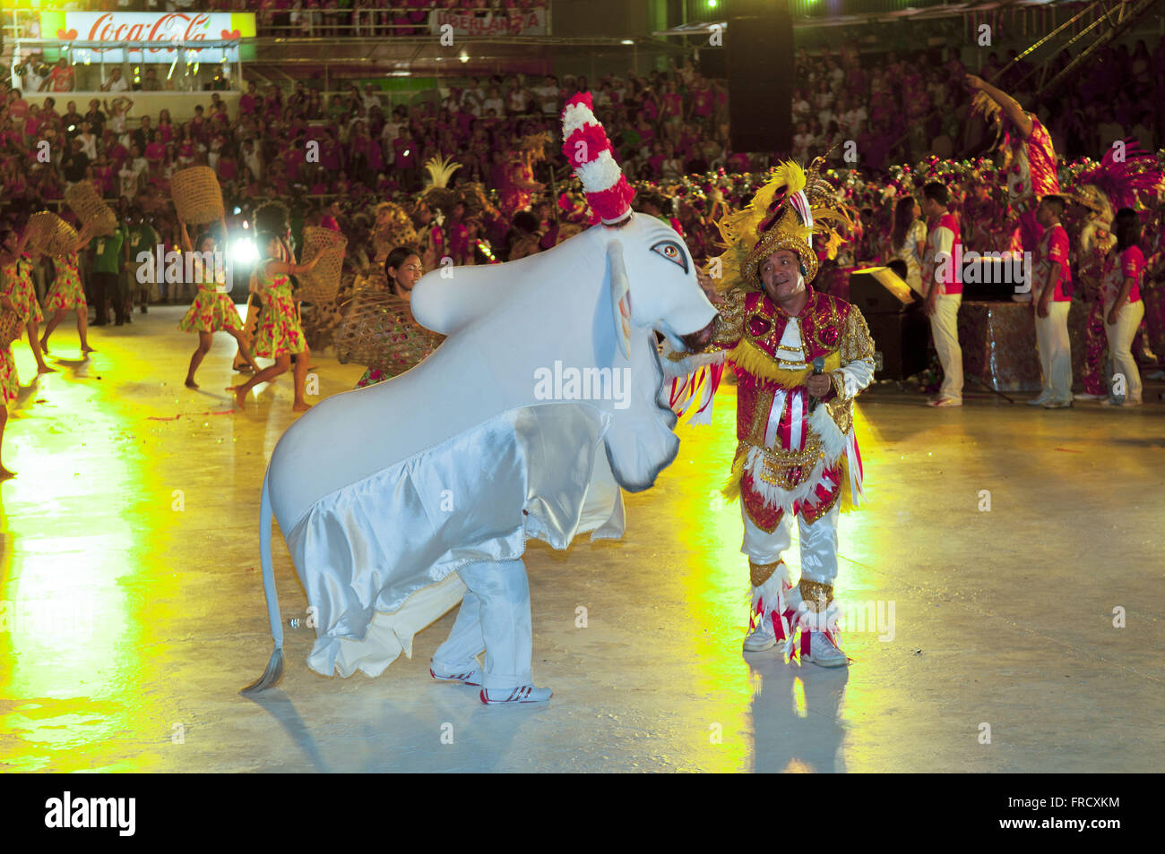 Tarente - Festival de folklore garanti Boi Banque D'Images