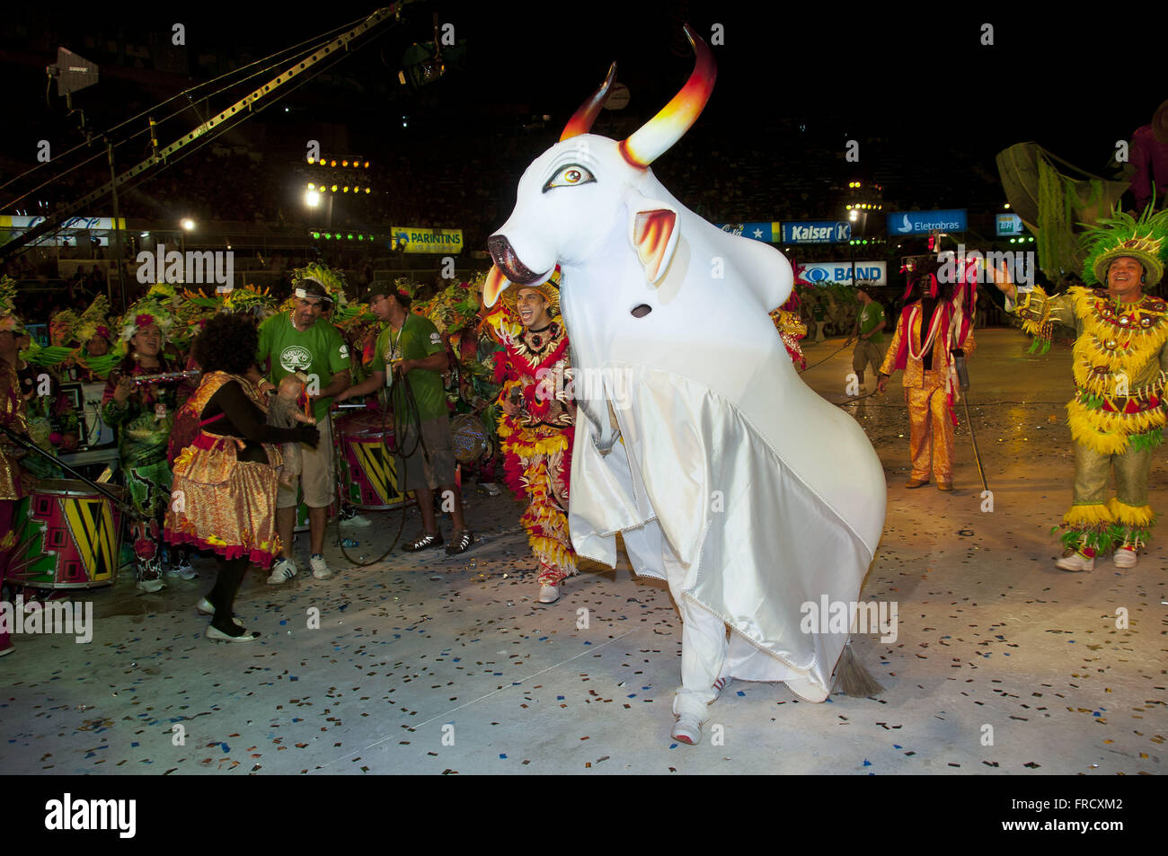 Tarente - Festival de folklore garanti Boi Banque D'Images