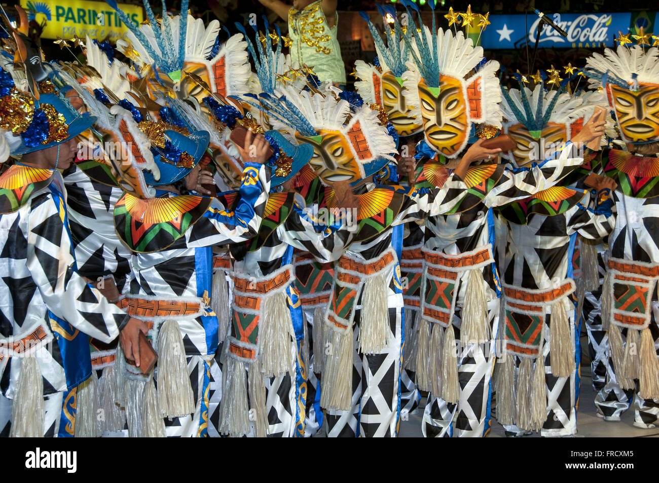 Festival du Folklore - Tarente Marujada Caprichoso Banque D'Images