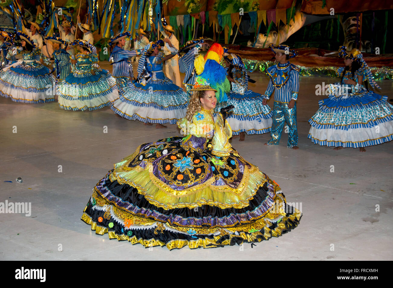 Festival de Folklore Tarente Banque D'Images