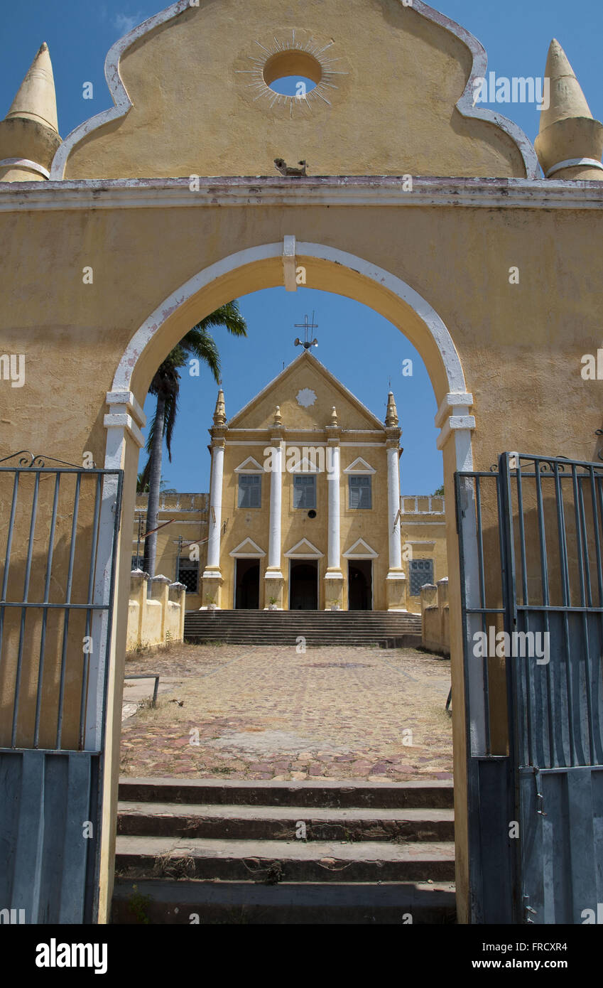 Séminaire Saint-Joseph construite en 1875 - Première faculté de théologie de Ceara dans la ville de Crato Banque D'Images