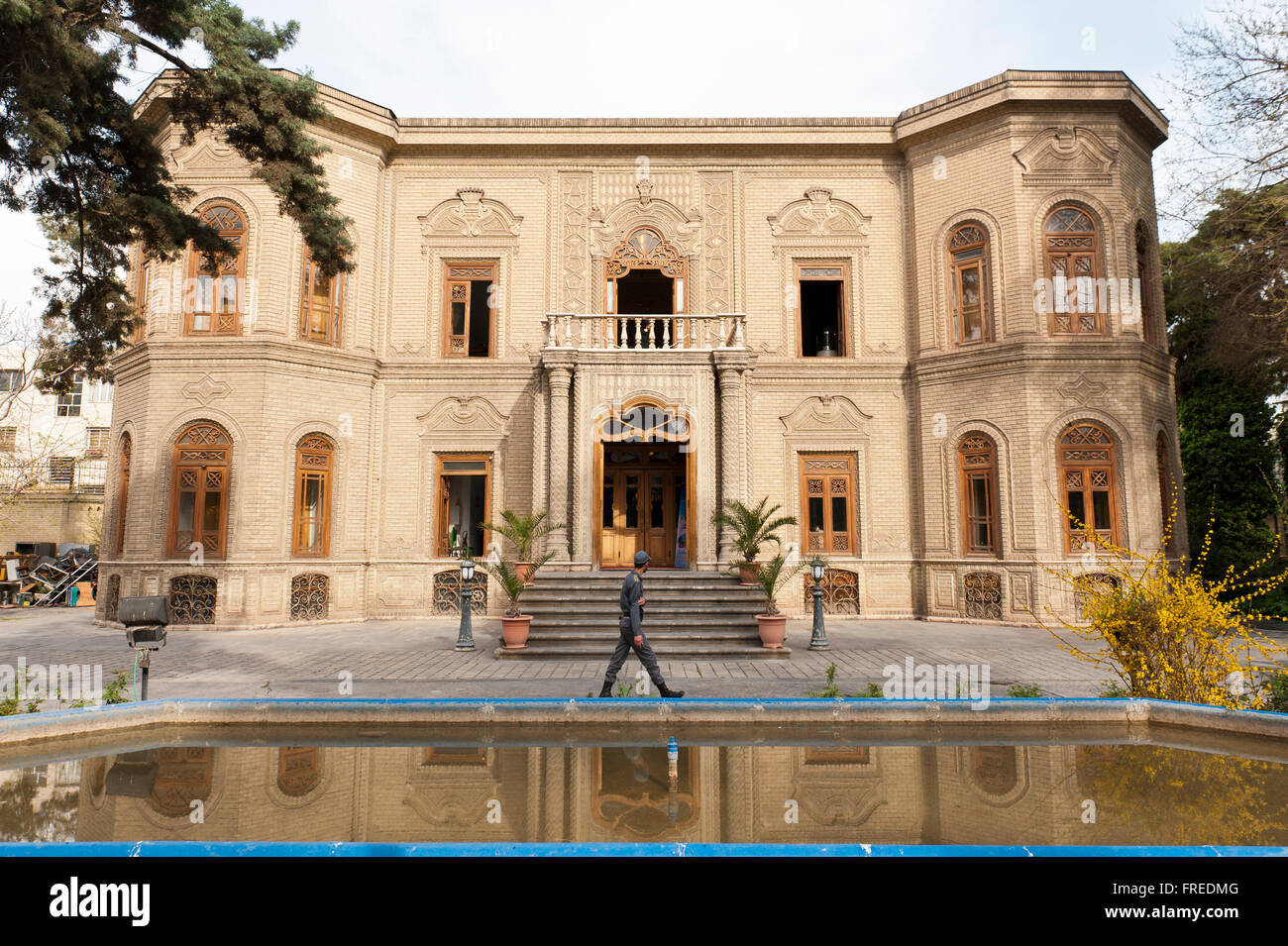 Ābgineh Museum, Musée d'Iraniens du verre et de la céramique, Téhéran, Iran Banque D'Images