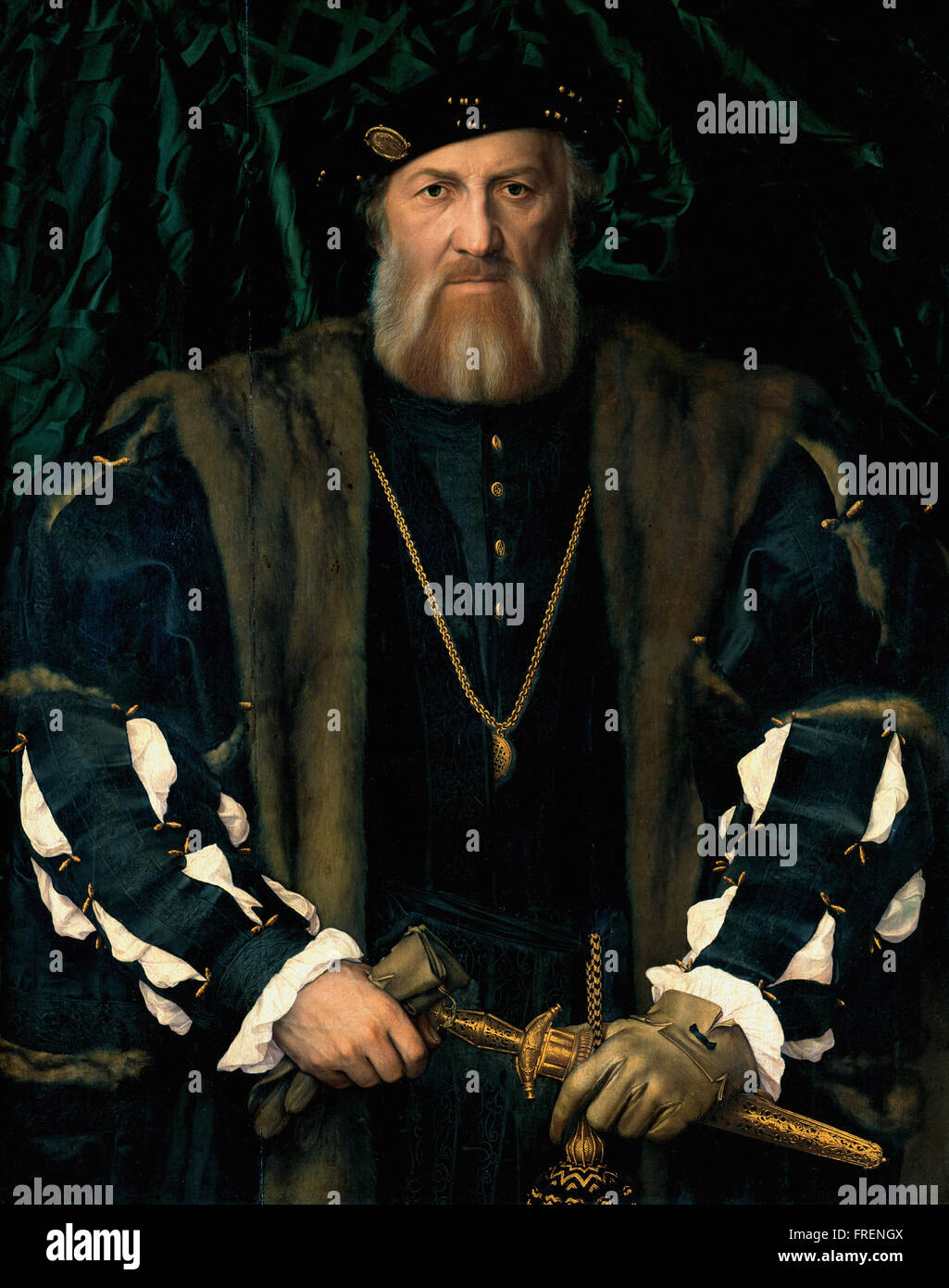 Hans Holbein le Jeune - Charles de Solier, Sieur de Morette Banque D'Images