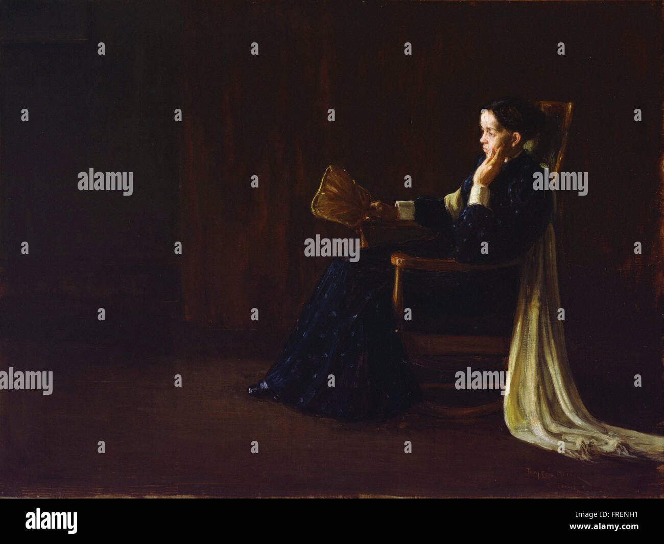 Henry Ossawa Tanner, American (France active) - Portrait de Mère de l'artiste Banque D'Images