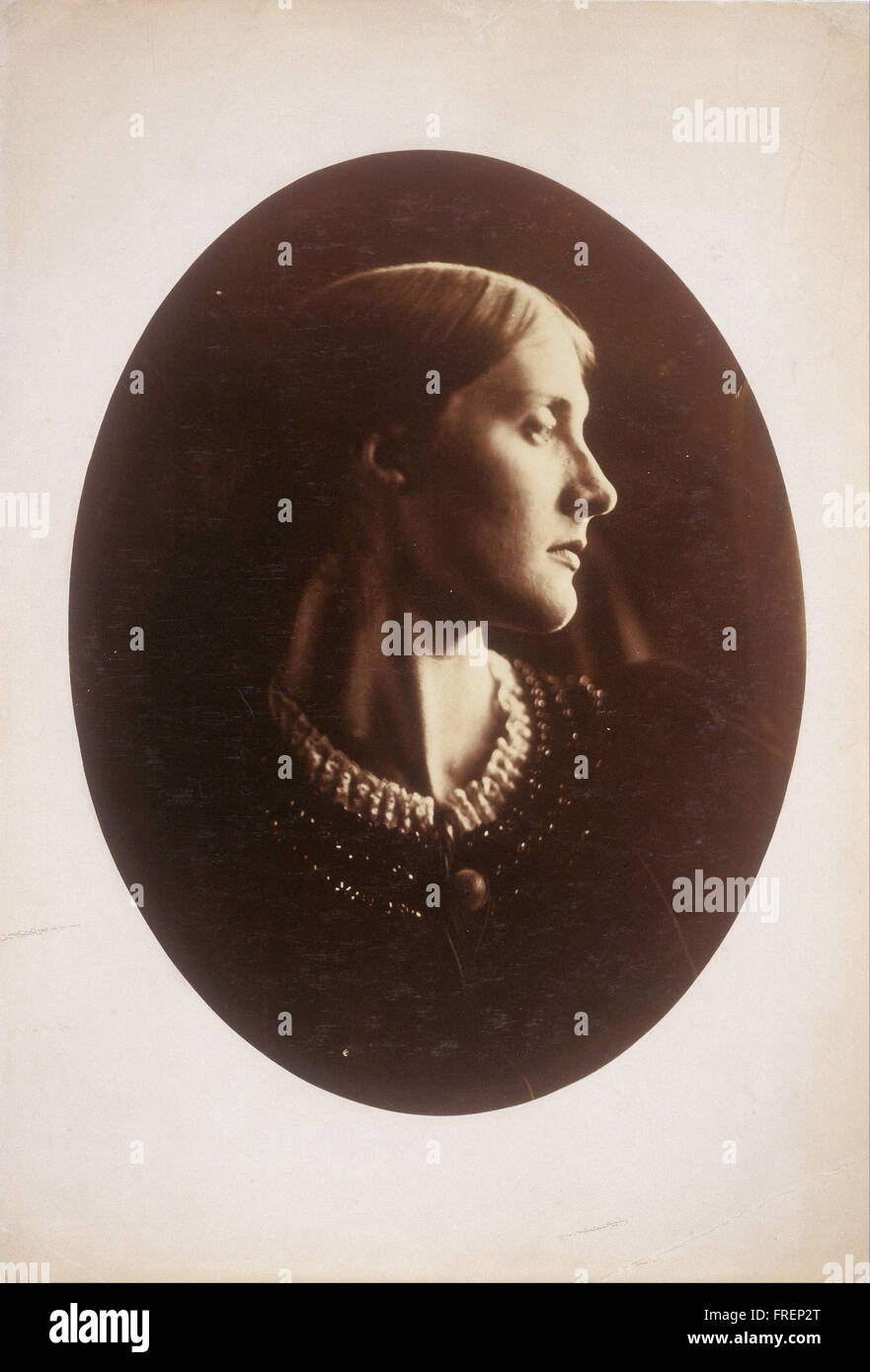 Julia Margaret Cameron, Anglais - Mme Herbert Duckworth Banque D'Images