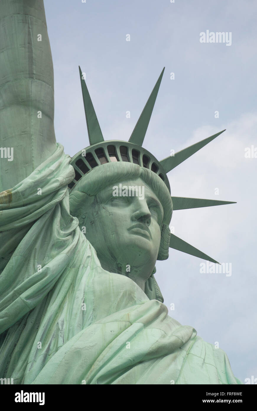 T??te de la statue de la libert?� Banque de photographies et d�??images ?� haute r?�solution - Alamy