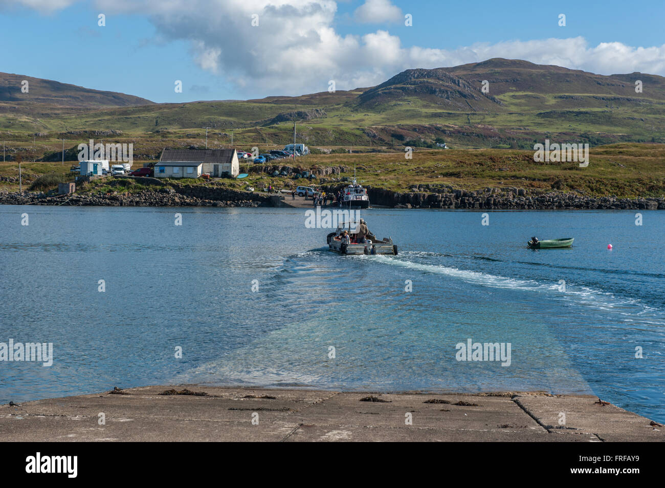 L'Ulva Ferry Isle of Mull Ecosse Banque D'Images