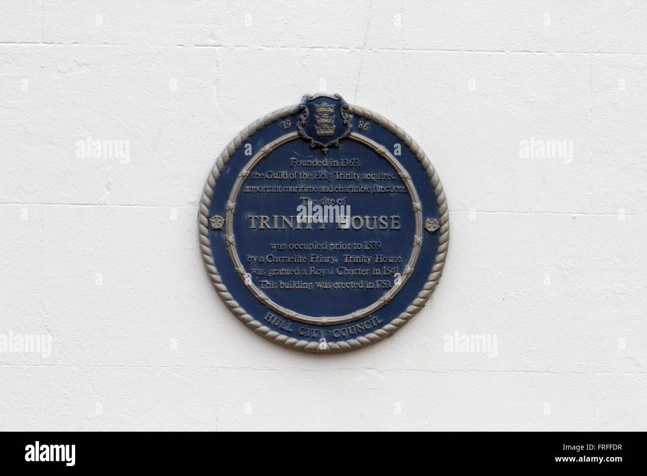 Plaques bleues Banque D'Images