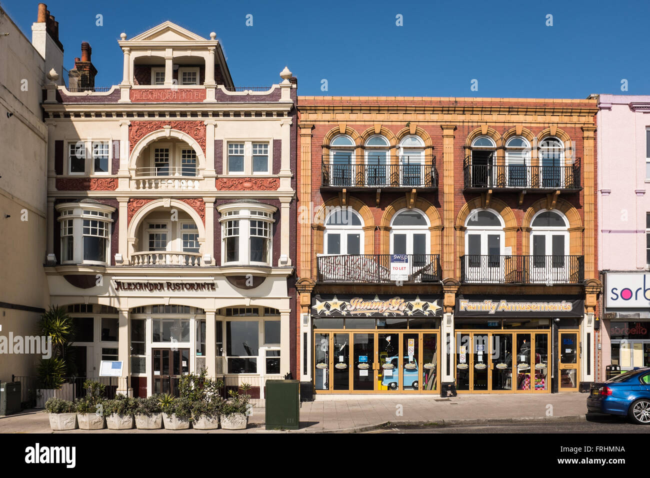 Alexandra Ristorante & Attraction, Harbour Parade, Ramsgate, Kent, UK Banque D'Images