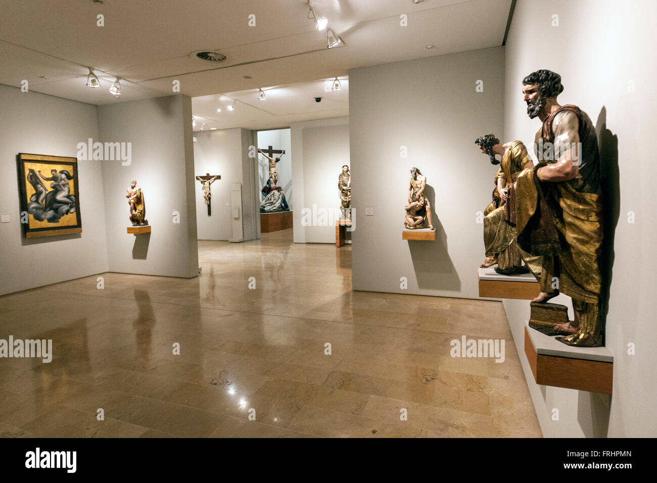 Le Musée National de Sculpture, Museo Nacional de San Gregorio, Valladolid, Espagne Banque D'Images