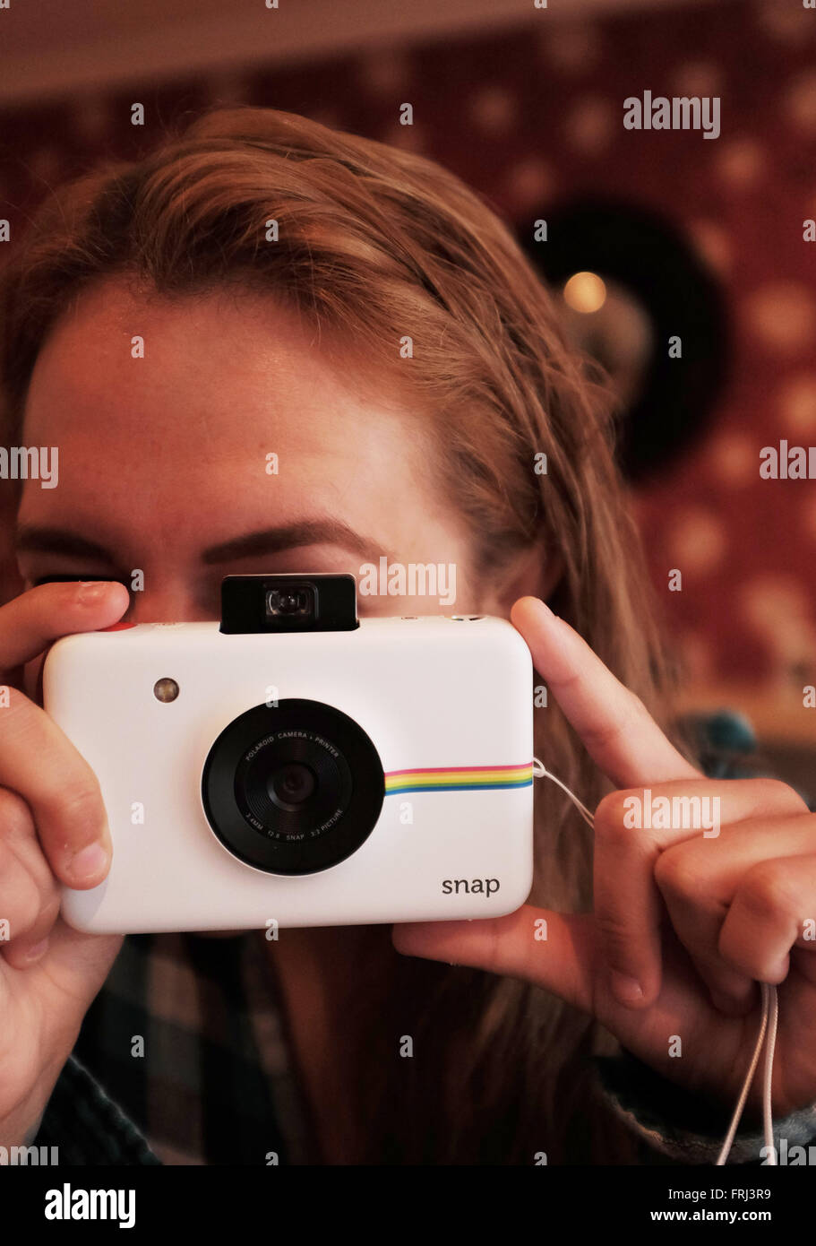 prendre en photo une photo polaroid