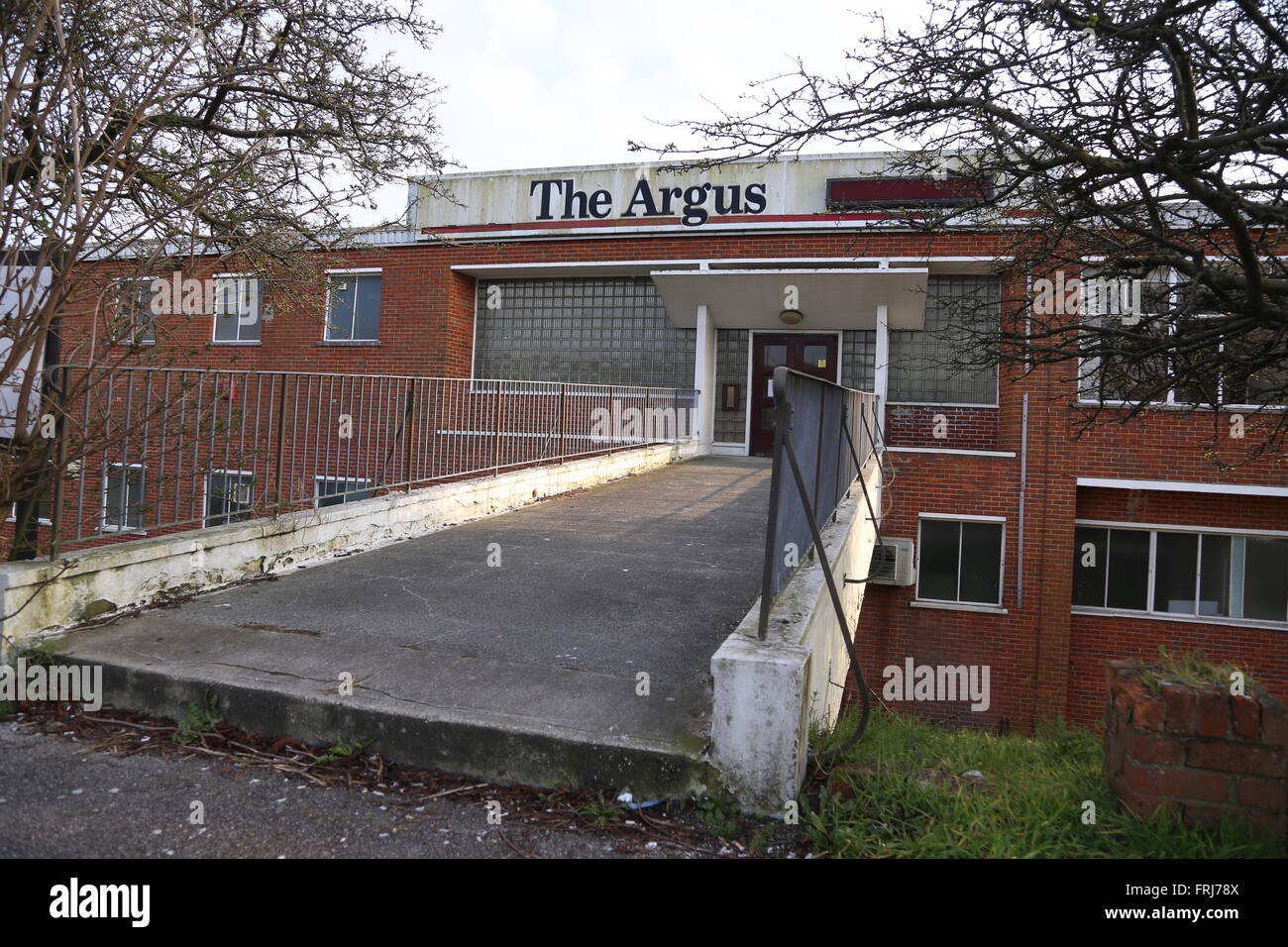 L'ancien Hollingbury bureaux du journal Argus Brighton Banque D'Images