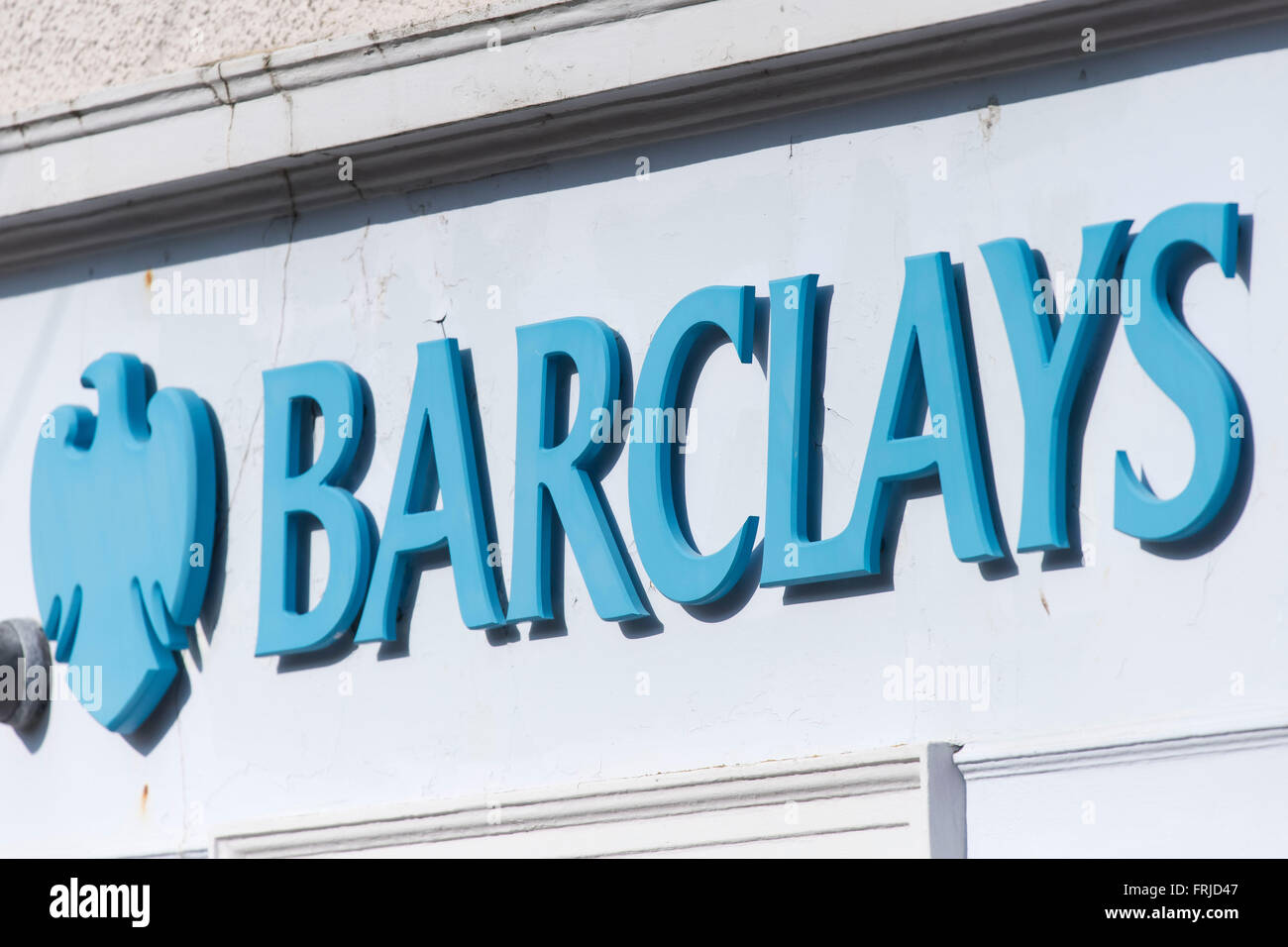 Logo signe de la Barclays Bank Banque D'Images