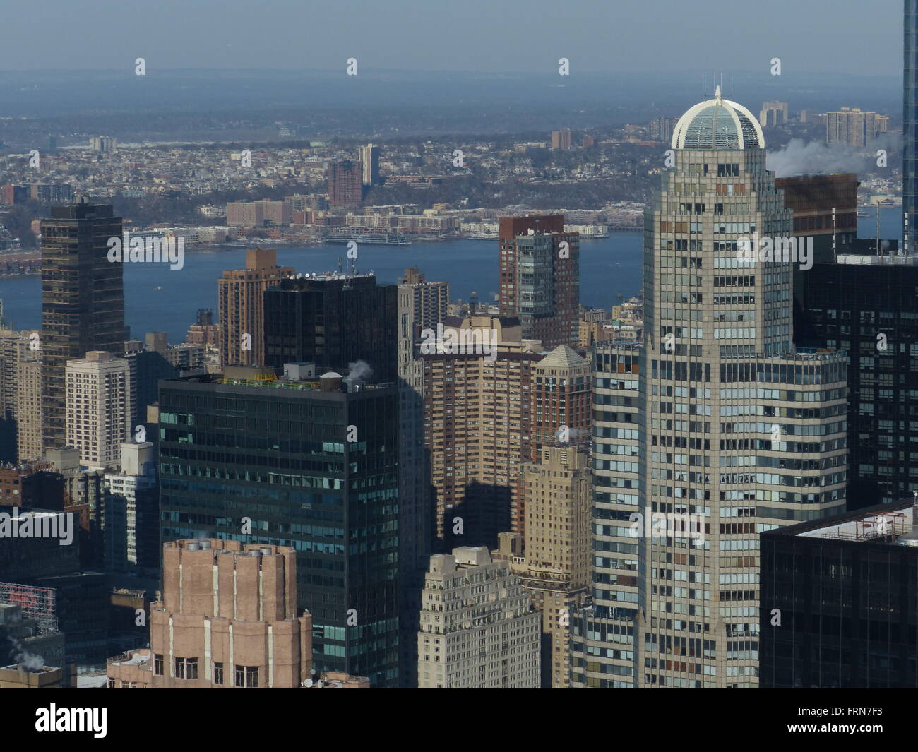 Tours de bureaux modernes de Midtown Manhattan Banque D'Images