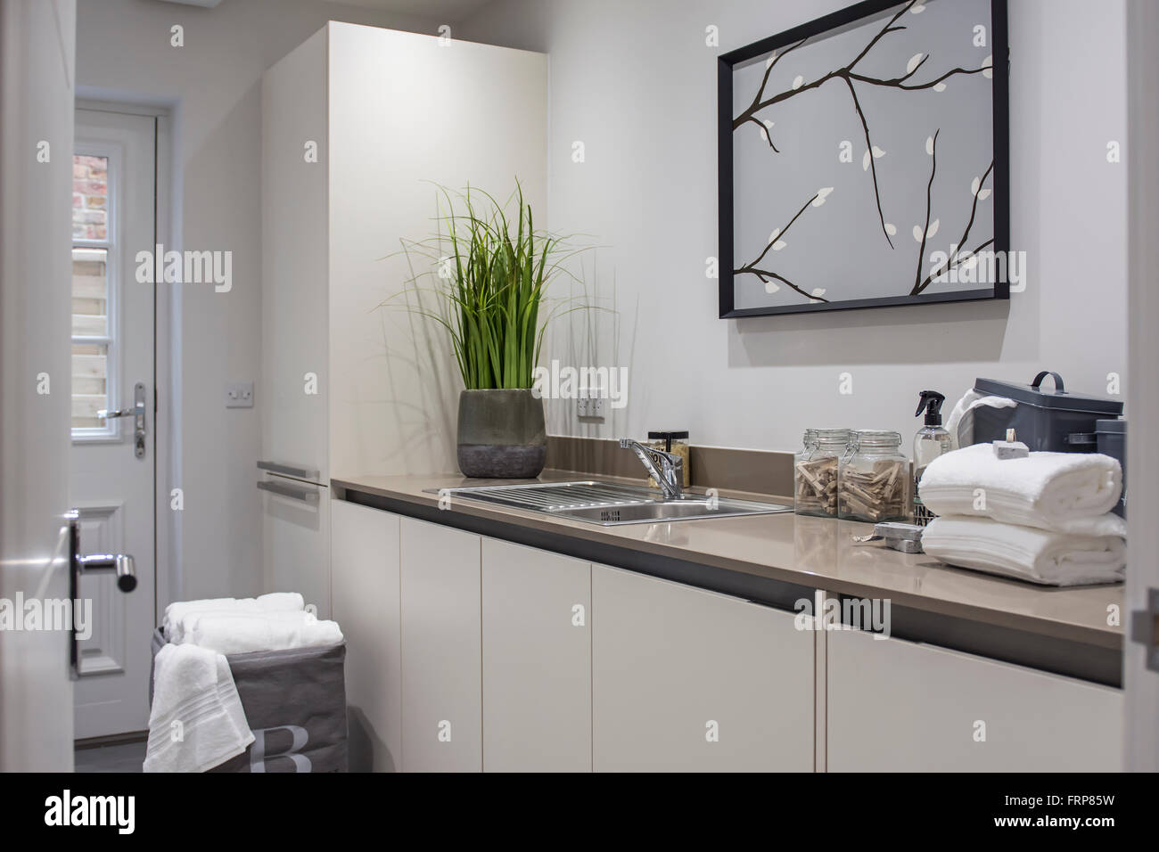 Luxury home intérieur Banque D'Images