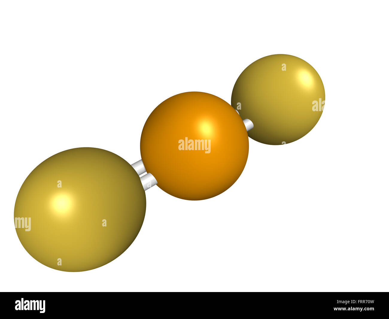 Structure chimique du disulfure de sélénium, un shampooing antipelliculaire l'ingrédient actif, la structure chimique. Le sulfure de sélénium a antifun Banque D'Images