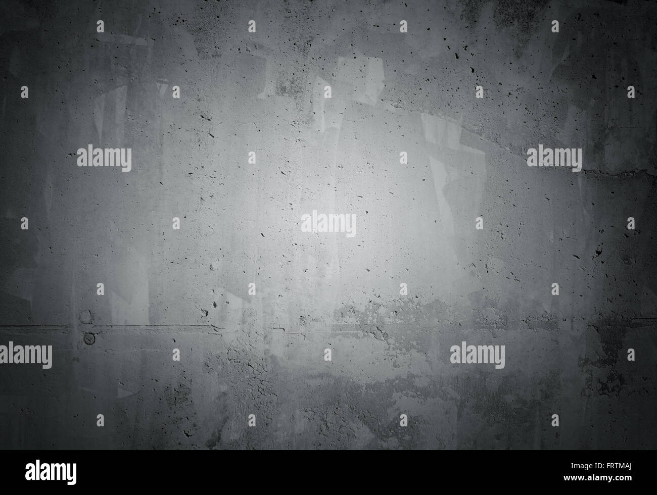 Mur de béton patiné noir grunge texture Banque D'Images