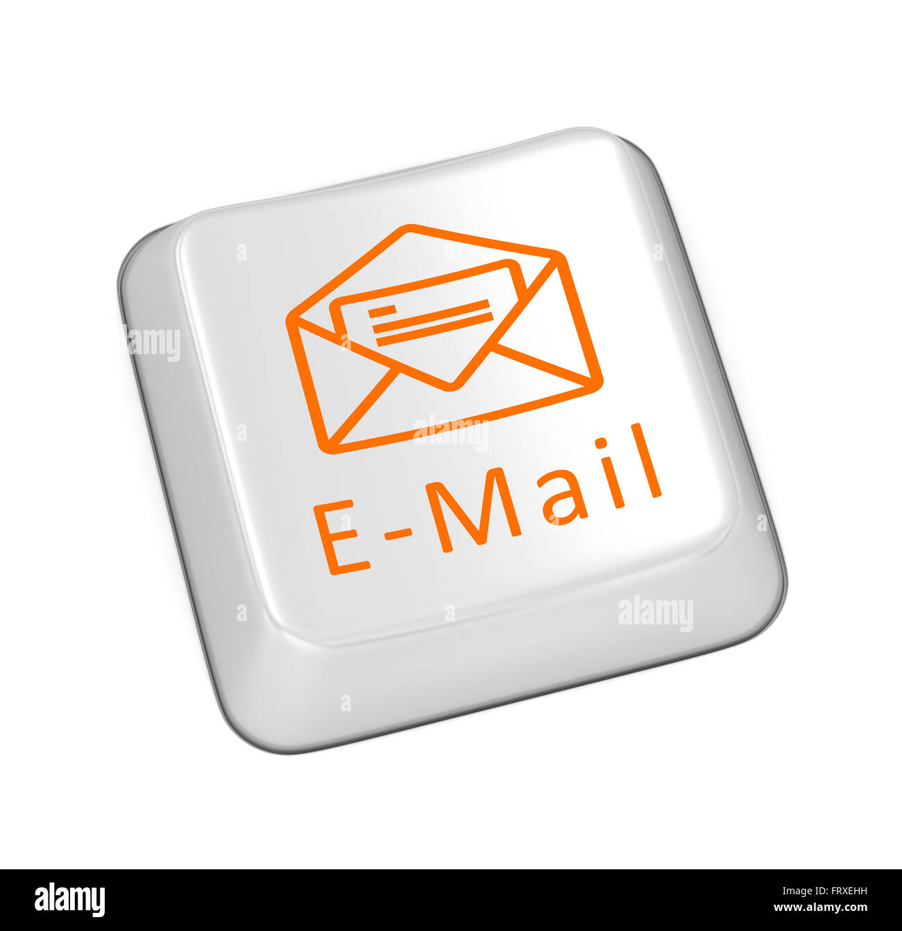 E-Mail , c'est un calculateur générée et 3d rendu photo. Banque D'Images