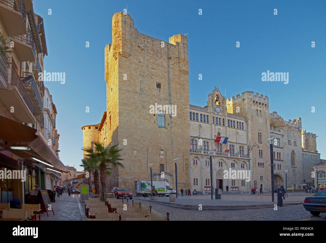 Ancien Palais des Archevêques, Narbonne, Département de l'Aude, Roussillon, France, Europe Banque D'Images