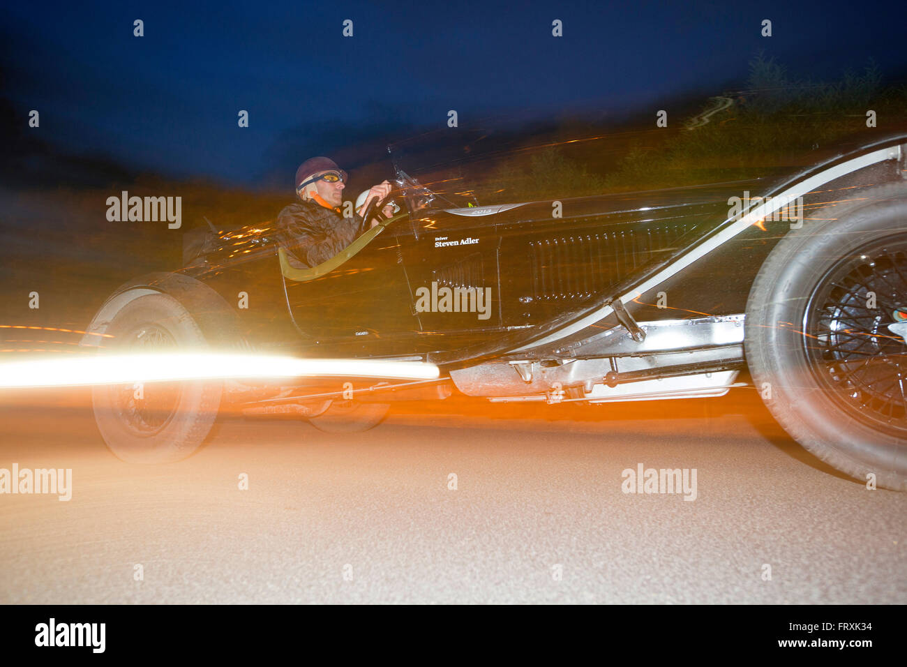 ALFA ROMEO 6C 1750 GRAN SPORT, 1934, Mille Miglia, 1000 Miglia, près de Rom, Rom, lazio, Italie, Europe Banque D'Images
