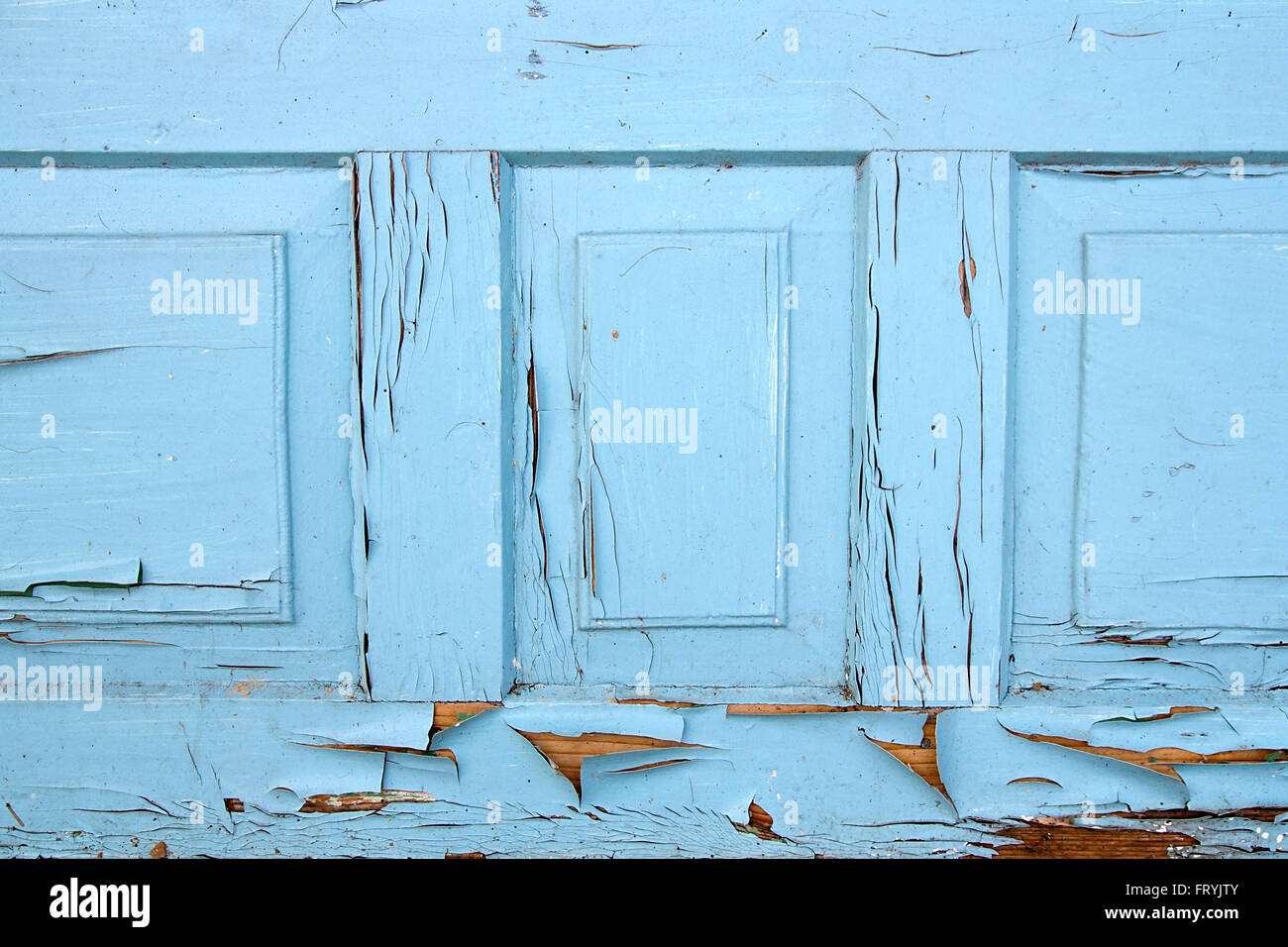 Texture bois avec peinture la couleur est arrachée. Peinture écaillée - texture de fond en bois. Banque D'Images