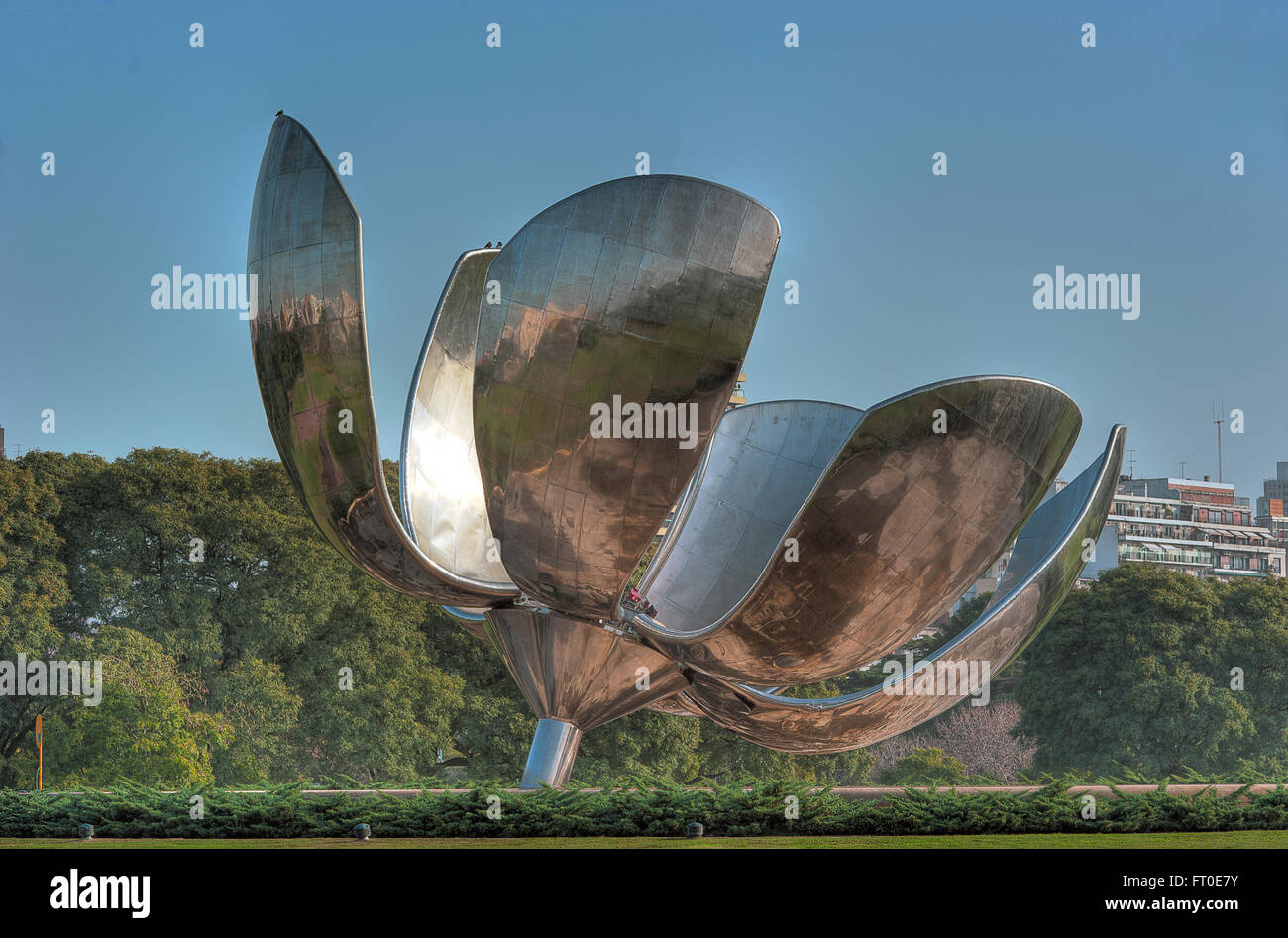 Plaza de las Naciones Unidas, Buenos Aires Banque D'Images