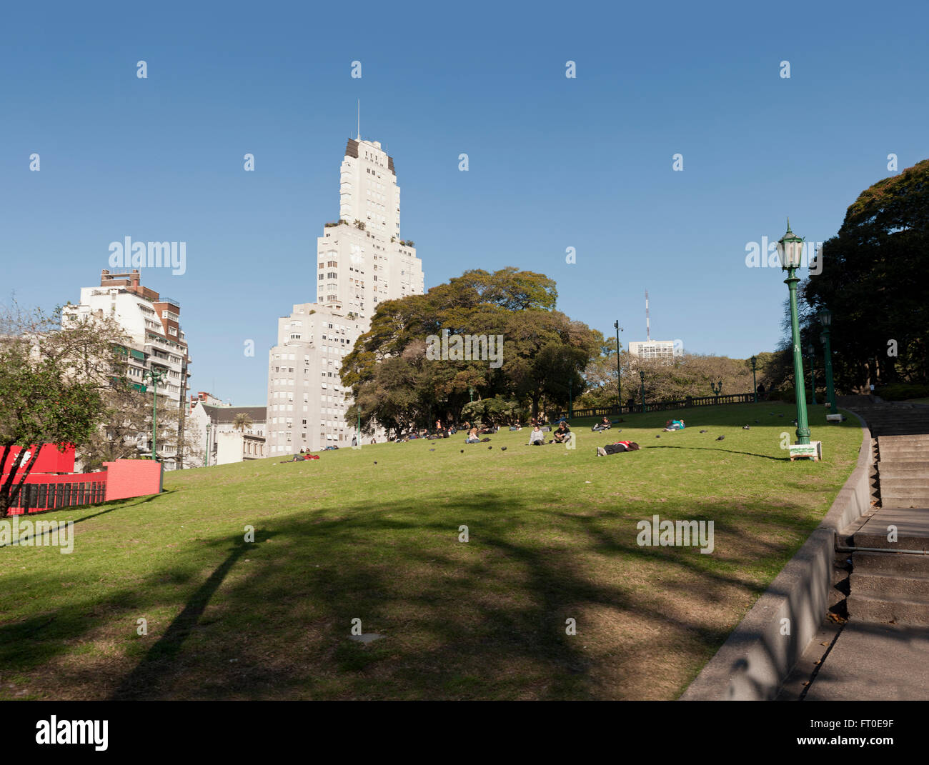 Plaza San Martin, Buenos Aires Banque D'Images