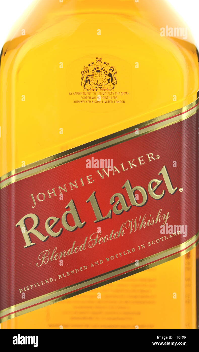 Johnnie Walker Red Label Banque De Photographies Et D images Haute johnnie-walker-red-label-banque-de-photographies-et-d-images-haute