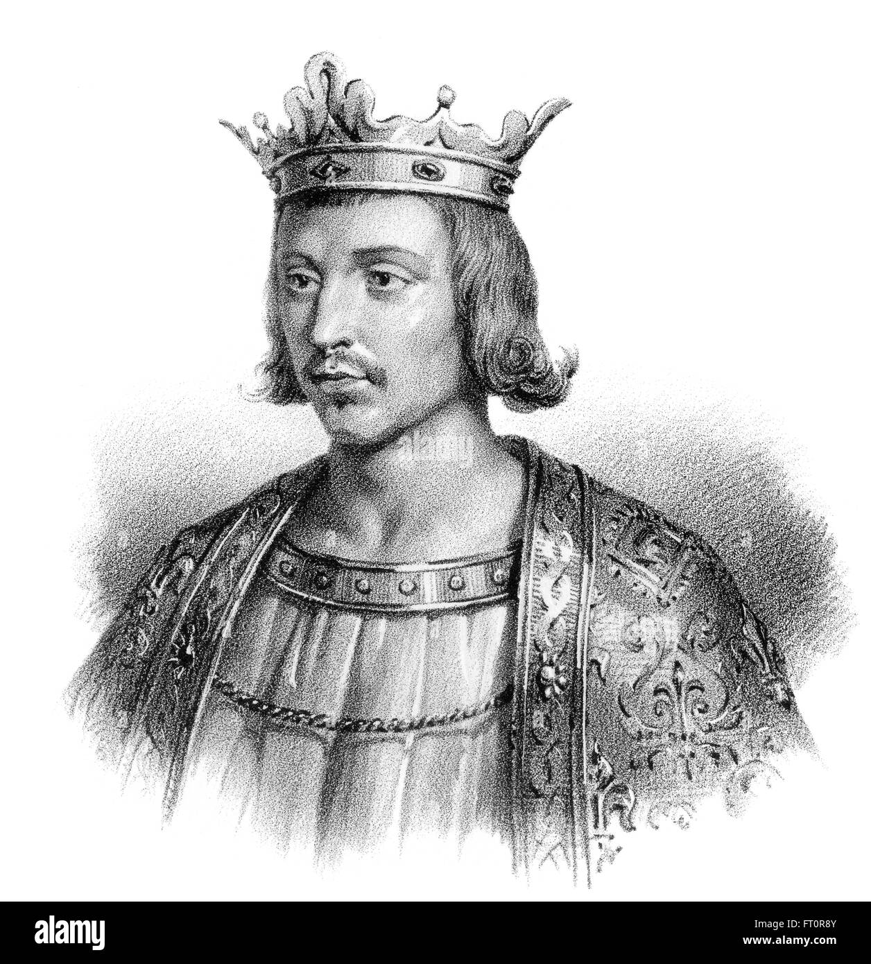 Childebert III, appelé le juste, 670 et 683-711, roi mérovingien des ...