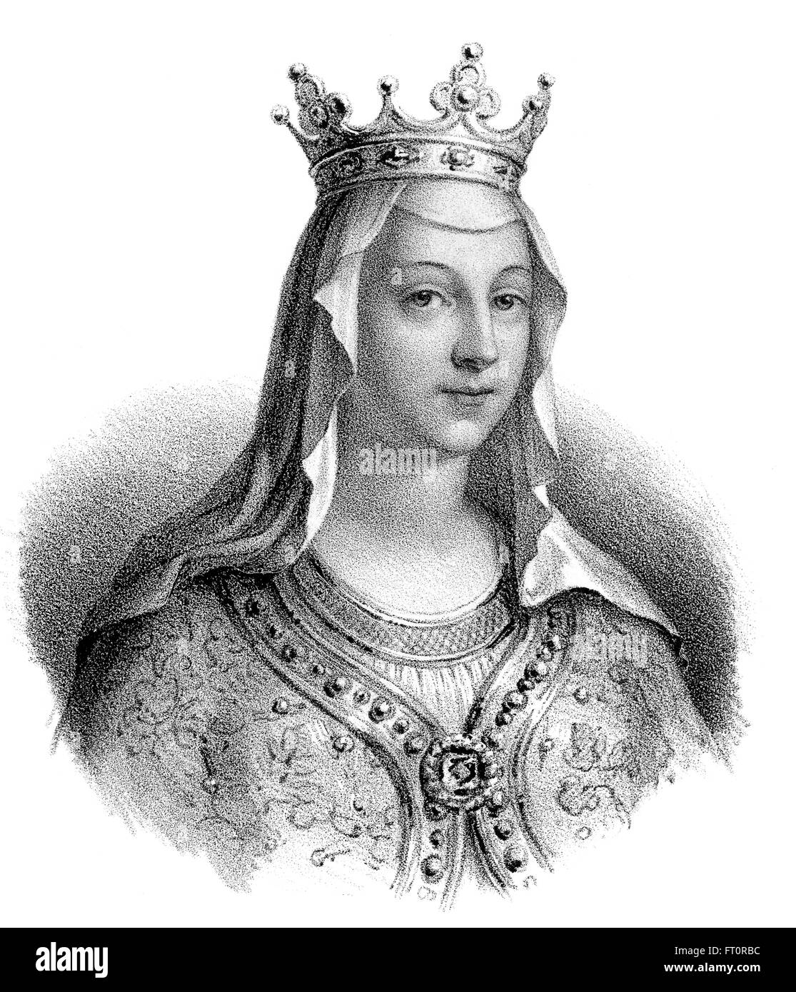 Clotilde ou Chrodochild, épouse de Dagobert III, 699715, roi