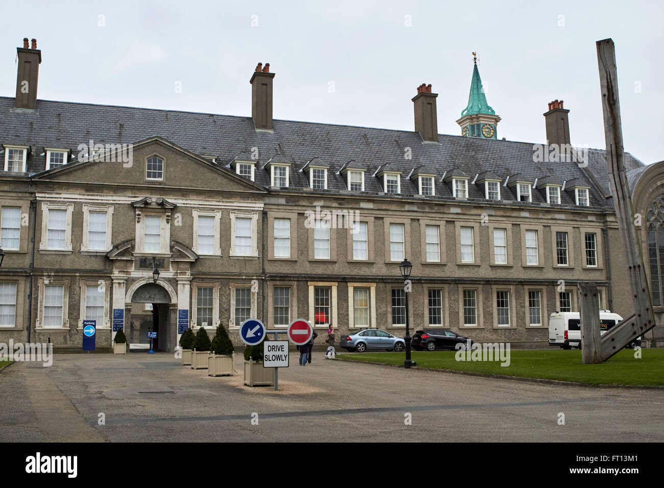 Musée irlandais d'art moderne de l'imma dans l'ancien royal hospital kilmainham Dublin Irlande Banque D'Images