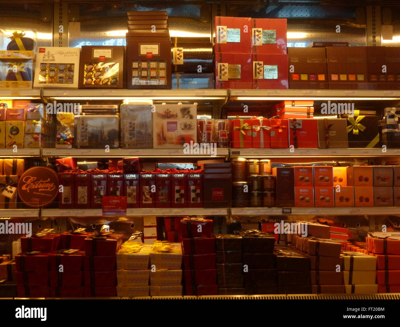 Bruxelles, chocolat, Côte d'Or, meilleur, savoureux Banque D'Images