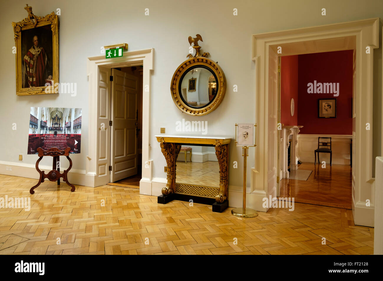 Le Château de Dublin, Dublin, République d'Irlande, Europe Banque D'Images