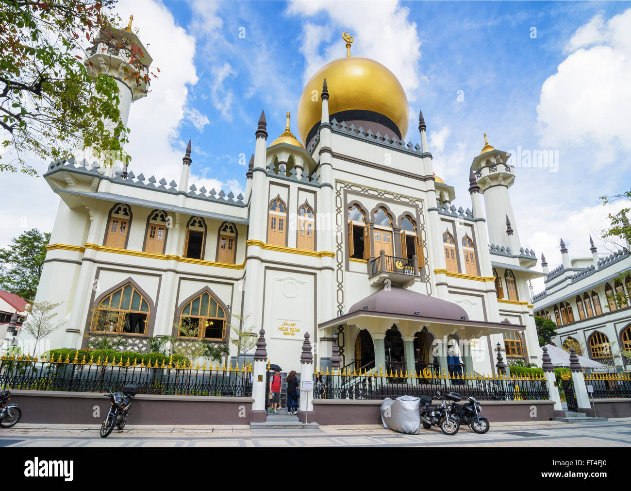 Masjid Sultan, Kampong Glam, Singapour Banque D'Images