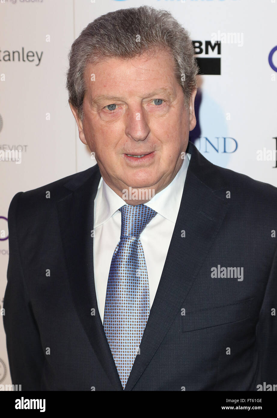 3 mars 2016 - Roy Hodgson assistant à Londres 2016 Football Awards au Battersea Evolution de Londres, Royaume-Uni. Banque D'Images