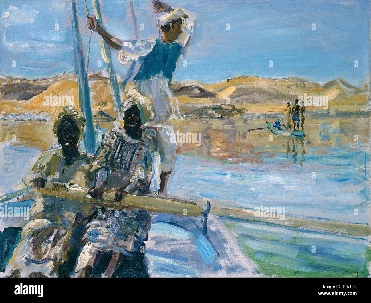 Max Slevogt - Pirates - Galerie Neue Meister - nouveaux Masters Gallery Banque D'Images