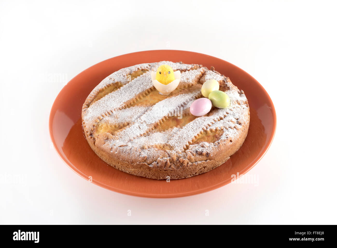 Pastiera Napolitaine Gateau De Paques Photo Stock Alamy
