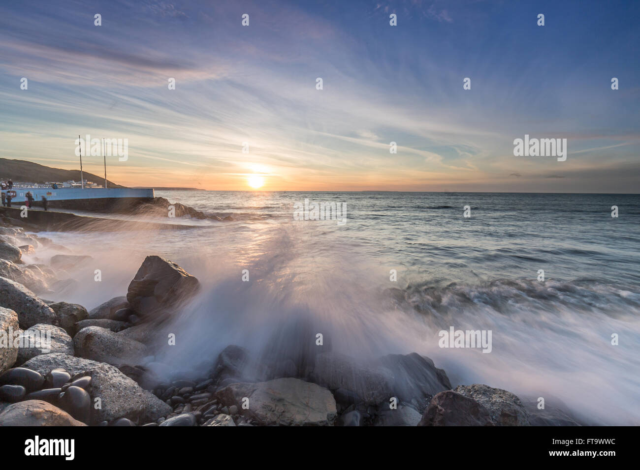 Westward Ho Roy Riley Banque D'Images