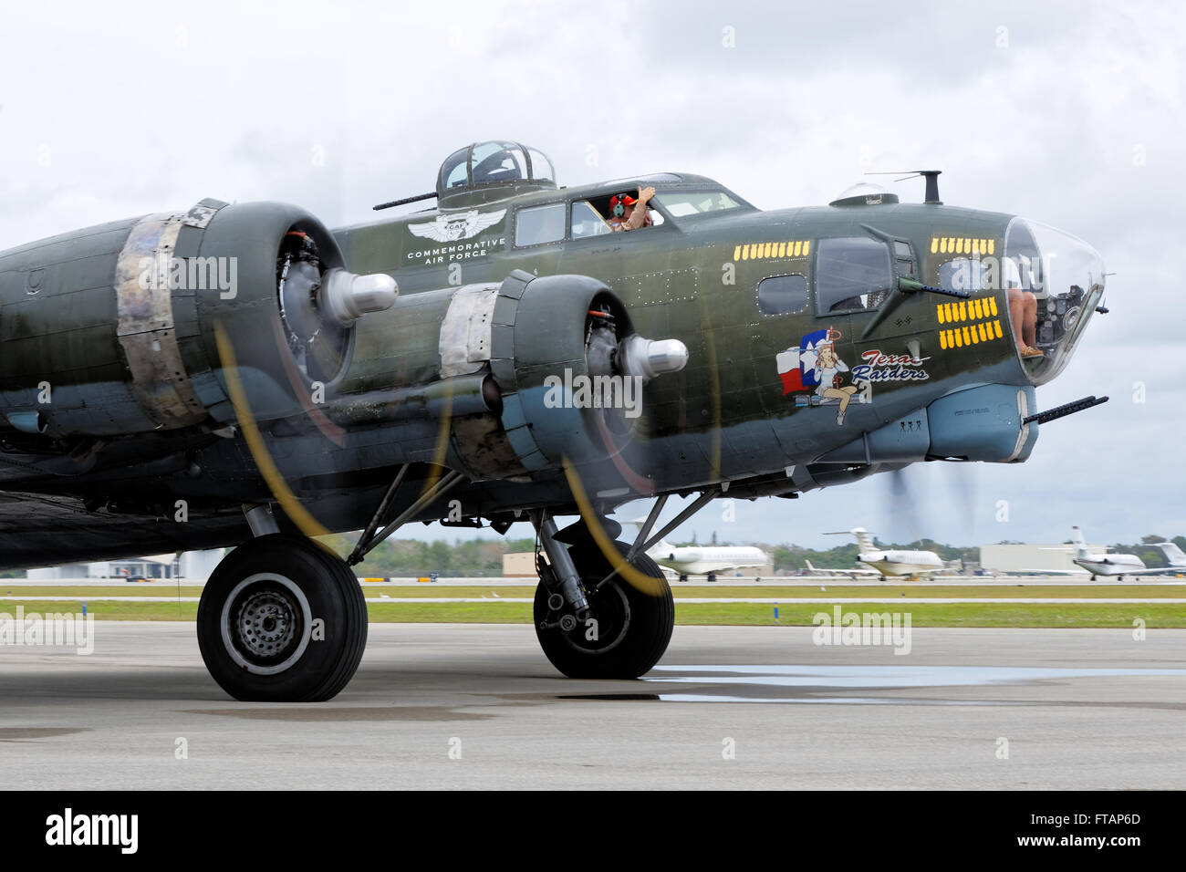 Boeing B-17 'Texas Raiders' Banque D'Images