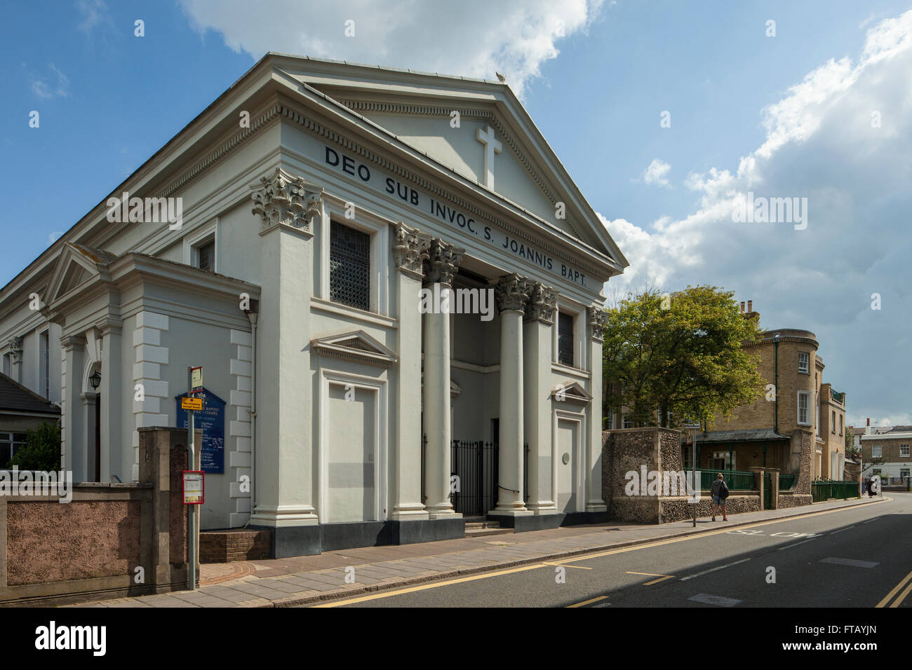 Dans l'église St George de Kemptown, Brighton, East Sussex, Angleterre. Banque D'Images