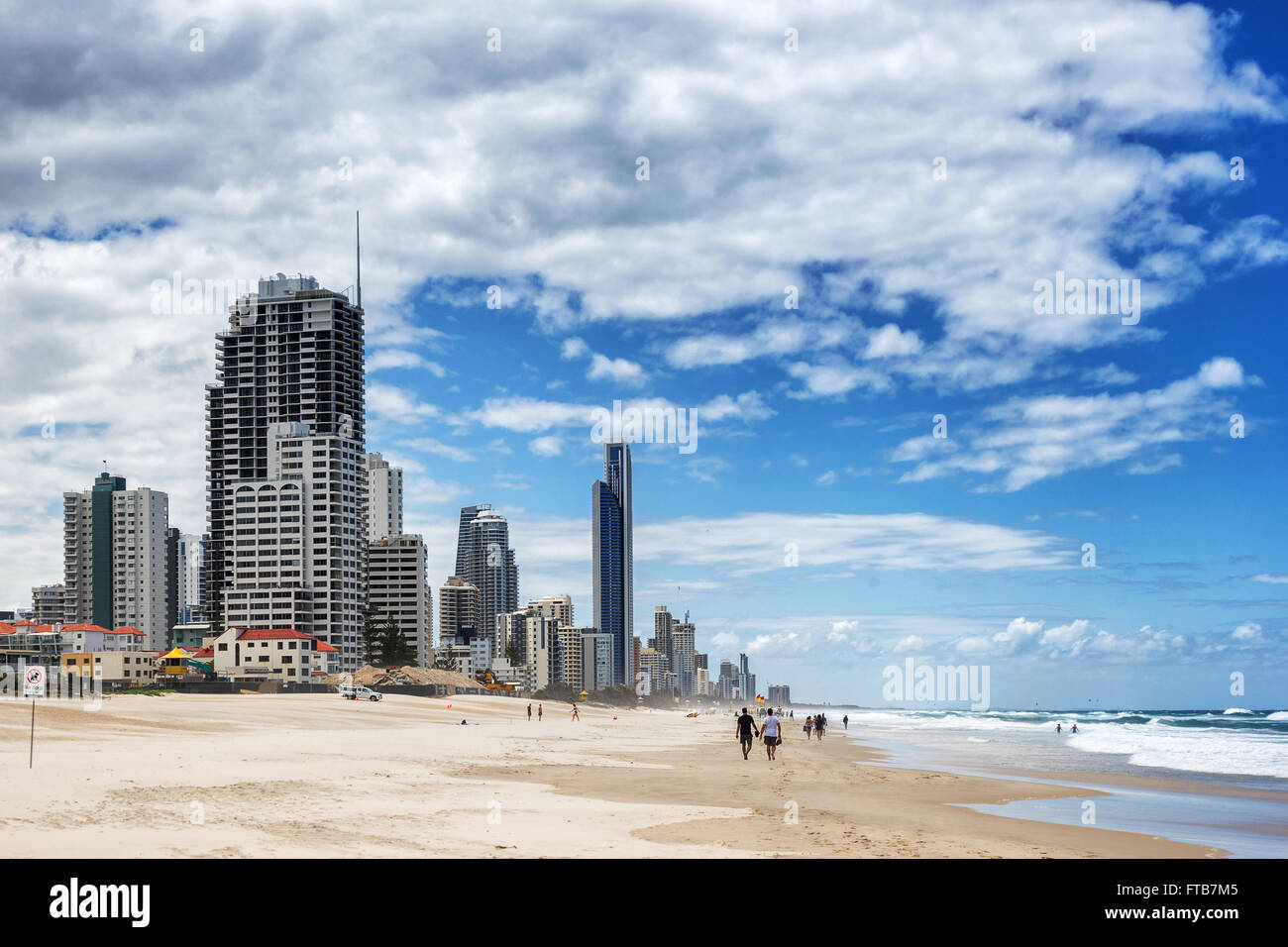 Surfers Paradise sur la Gold Coast Banque D'Images