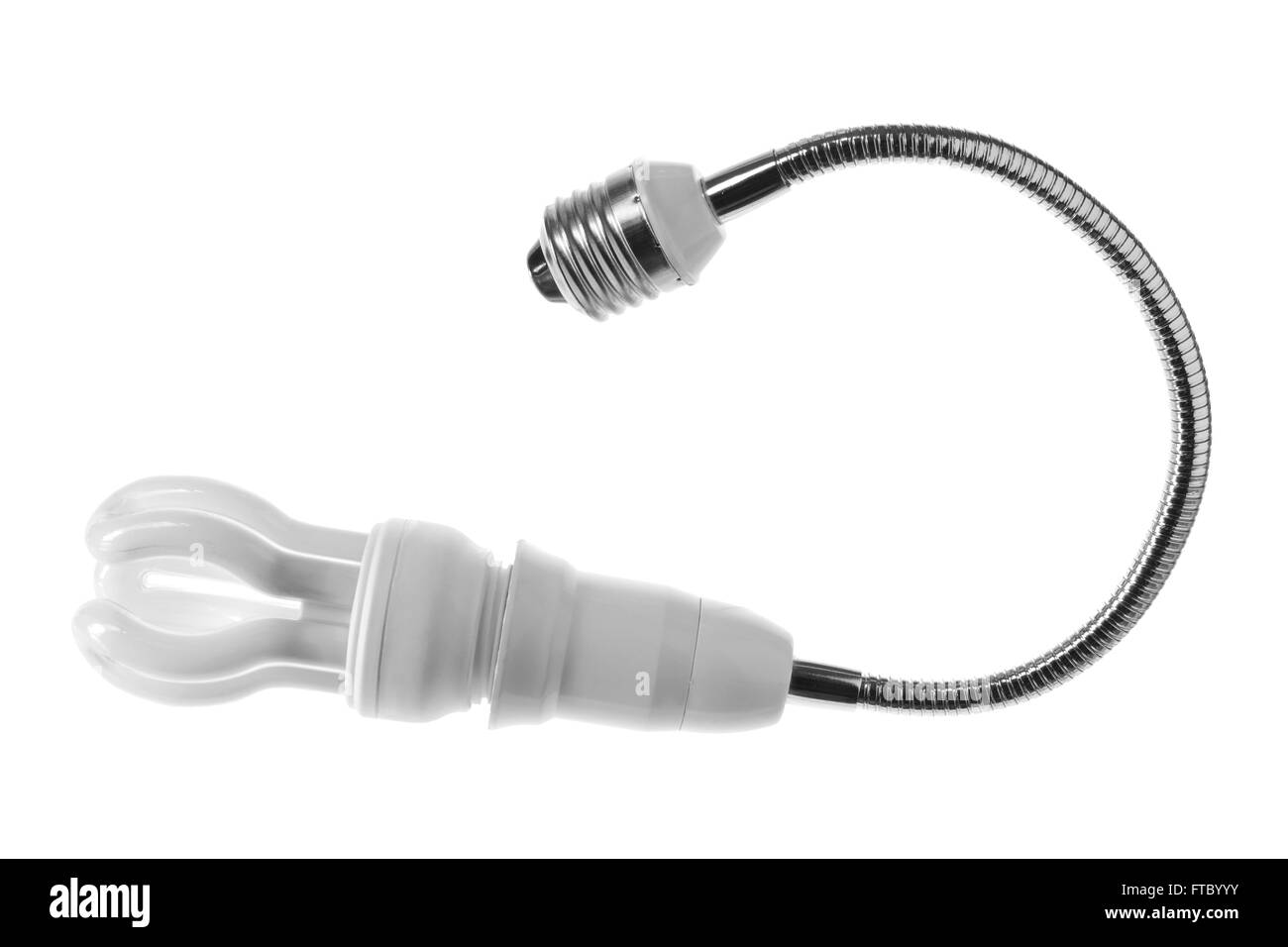 La lumière fluorescente Banque D'Images