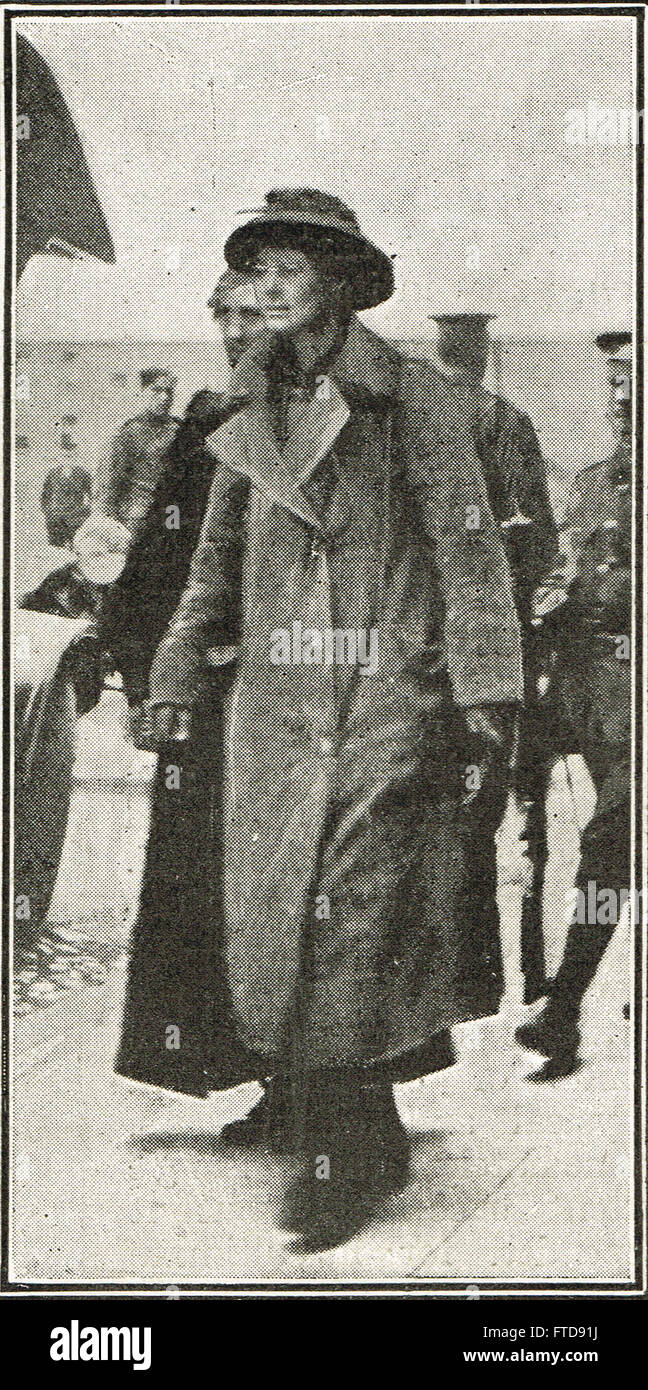 Comtesse Markievicz soulèvement de Pâques 1916 Banque D'Images